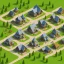 Placeholder: isometric architecture illustration of a village in the mountains