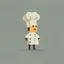 Placeholder: minimalistic character. chef