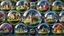 Placeholder: A stunning 3D render of miniature worlds, captured in floating transparent bubbles. Each bubble showcases a unique scene, such as quaint villages, mystic, gardens, tropical island, enchanting castles, alien palnet, or whimsical fairy-tale landscapes. The miniature towns with featuring quaint houses, markets, and charming residents. In the gardens colorful delicate flowers and lush greenery. The castles are majestic and grand, with towers, big gates. Unusual and captivating plants coexist with ma