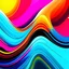 Placeholder: simple liquid wave abstract background, vibrant and colorful