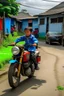 Placeholder: anak berangkat sekolah dikejar motor sergama sekolah menengah pertama