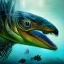Placeholder: ultra detailed fullbody portrait of Sea monster underwater, extremely detailed digital painting, intrincate, extremely detailed face,crystal clear Big eyes, in the style of rafael sanzio, mystical colors , perfectly centered image, perfect composition, rim light, beautiful lighting, 8k, stunning scene, raytracing