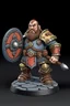 Placeholder: Defender dwarf with a shield