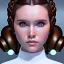 Placeholder: Princess leia, braided hair, dramatic, dramatic lighting, pixar style, volumetric lighting, hyperrealism, 8k, high quality, photorealistic, lot of details