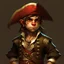 Placeholder: Pirate Young Human-Monkeyman DnD Digital Art