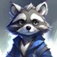 Placeholder: anime racoon