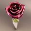 Placeholder: metal rose futuristic