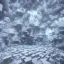 Placeholder: 3D cubes white on blue floor full length clean art NFT, blender 3d