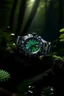 Placeholder: Generate an image of the Cartier Diver watch in a serene forest environment, emphasizing the stability of nature and the watch's enduring design.