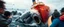 Placeholder: close up on scared people, collisions, aggression, ship hitting animals, animals interacting with vehicles, whales near boats, overlapping subjects, chaotic composition, distortion, surreal behavior, violence, confusion, merged objects