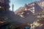 Placeholder: Elevated Corner Trainstation in Italian village sea+liguria+alphonse mucha, greg rutkowski,matte painting, cryengine, hyper detailed, felix kelly, fantasy art, seb mckinnon