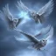 Placeholder: snow winged OWL lightning