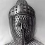 Placeholder: pencil and charcoal portait sketch of sutton hoo sword