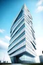 Placeholder: Avengers stark tower buliding architecture futuristic-modern stlye. geometric form,