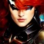 Placeholder: portrait beautiful face BatWoman,busty,ancient metal armor balanciaga fashion clothe painting by gaston bussiere, greg rutkowski, yoji shinkawa, yoshitaka amano, tsutomu nihei, donato giancola, tim hildebrandt, oil on canvas, cinematic composition, extreme detail,fit full head inside picture,16k