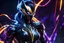 Placeholder: Hot Silk venom in 8k solo leveling shadow artstyle, silk costum, dynamic pose, oshare kei, hurufiyya, rtx , neon lights, intricate details, highly detailed, high details, detailed portrait, masterpiece,ultra detailed, ultra quality