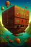 Placeholder: A mesmerizing cubo-futuristic detailed image depicting an otherworldly assemblage art scene featuring intricate patterns art style by Michael Hutter, Jacek Yerka, Don Mcpharlin, RHADS, ARTGERM and Wayne Barlow rendered in a surreal style, with the artwork showcasing a highly detailed and godsend-like quality, resulting in a visually breathtaking masterpiece that seamlessly combines elements of 3D rendering and digital art to evoke a sense of wonder and awe, making it a true standout on platfor