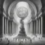 Placeholder: Chat-Gpt Style / Photography :Ultra-realistic, cineastic fine-art picture with strong conceptual art, mixed with hyper-detailed pencil drawing (approx. two-thirds of the image in monochrome graphite style) and a targeted, intensive use of color (one-third of the image in luminous, glass-like colors), museum quality like an exhibition piece in a modern gallery, extremely precise line management, finest engraving, realistic material effect of stone, glass and reflections, con