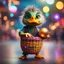 Placeholder: Ingvild Ringen as hairy groove funk ninja duck gremlin hippie holding disco ball like a basket ball,bokeh like f/0.8, tilt-shift lens 8k, high detail, smooth render, down-light, unreal engine