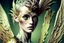 Placeholder: white background, golden Angel, tattoo, feathers, steampunk, fantasy, old canvas, torn cracks, flowers, cyberpunk, gold, silver, green lilac color, mystical, glow, golden makeup, fine drawing, high detail, high resolution, 8K, 3D, Daniel Castan Carne Griffiths Andreas Lee Russ Mills