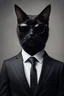 Placeholder: so gen me a pic of a black cat wearing shades in a suit