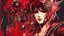 Placeholder: beautiful punk girl, hyper detailed, intricately detailed, illustration by <kilian eng> <Yoji Shinkawa>, darkred tones,