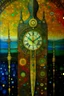 Placeholder: The sword of time will pierce our skins, It doesn't hurt when it begins, But as it works its way on in, The pain grows stronger watch it grin; Neo-Impressionism; Symbolism; Contemporary; Van Gogh; Hundertwasser; Giger