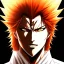 Placeholder: "Ichigo Kurosaki, Large Scale Head and Shoulders Portrait, 8K Resolution Portrait by Tite Kubo, pinterest, mangá style."