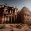 Placeholder: Petra + Ürdün, photo realistic, unreal engine