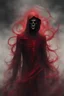 Placeholder: As this enigmatic figure commands attention, the background is shrouded in ominous wisps of mist that coil and writhe, casting an ethereal ambiance that amplifies the impending dread. In the palette of monochromatic dreams, minimalist strokes of crimson red pulse like veins of eerie life, a macabre heartbeat coursing through the very essence of the spectral reaper. 'Crimson Reckoning' invites you into a haunting dreamscape, where each crimson stroke is a note in the reaper's haunting symphony.