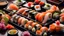 Placeholder: The image for the article displays a captivating shot of a beautifully arranged sushi dish ready for serving. Sushi is presented in an array of vibrant colors and appealing ingredients such as rice, fish, and vegetables, making it a picture that reflects the beauty and deliciousness of this Japanese dish.