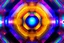 Placeholder: 3d Kaleidoscope recursive made of a metallic random color pearl spheres,hexagon diamonds, turning many times likr Spirograph drawing Kaleidoscope Ruler Set creation