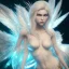 Placeholder: beautiful blonde fairy in a galactic ambiance, transparent wings, delicate colors, finely tuned detail, ultra high definition, 8 k, unreal engine 5, ultra sharp focus