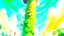 Placeholder: Fantasy digital illustration: huge, tall, colossal beanstalk reaching the sky