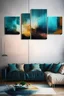 Placeholder: modern home decor canvas wall art