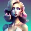 Placeholder: blonde woman teenager, purpurin, velvet coat, gradient color, BLUE, PINK, CYAN, neon, insanely detailed, 16k resolution, perfect eyes, cinematic smooth, intricate detail