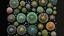 Placeholder: Exotic microscopic organisms, coloured, perfect geometric designs, amazing detail, beautiful composition, award-winning photograph, astonishing realism, 28mm lens, adjust perspective