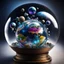 Placeholder: Multiverse in Glass globe