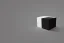 Placeholder: black cube