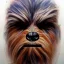 Placeholder: photorealistic and intricate portrait of chewbacca in star wars by Agnes Cecile, soft natural colors, hyperdetailed, 32K, oil on canvas,