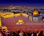 Placeholder: 100,000,000 christians, men, women,and children, WORSHIPPING, dressed in white, beam of light coming from square Temple in center, Jerusalem, hills and valley in background, dusk, andromeda GALAXY IN SKY