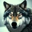 Placeholder: wolf, blue, black, masterpiece, expert, 8K, hyperrealism, sharp focus, cinematic lighting