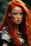 Placeholder: Hot Redheaded Warrior Woman