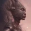 Placeholder: sango fantasy, fantasy magic, intricate, sharp focus, illustration, highly detailed, digital painting, concept art, matte, artgerm and paul lewin and kehinde wiley, masterpiece sexy lips Asian afro lips black African lady body mermaid Dragon head silver bright snow lady outer space mermaid pretty skull head