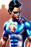 Placeholder: hyper realist, hyper detailed, , Nightwing, dick Grayson,domino mask,athletic realistic body, by Alex Ross, Greg land, artgerm, wlop, rossdraws, concept art, digital painting