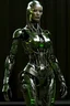 Placeholder: a raw photo of a fembot, natural lighting ,looking at the viewer, attractive, accessories, highly detailed, green eyes, conceptual, science fiction--v6, full body, artstation, deviantart, pose,