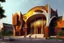 Placeholder: Worlds best building design for a college campus. Unique and brilliant architectural design. Use Indian hindu style mixed with modern European style