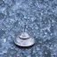 Placeholder: bell, reflection, ice crystals