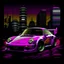 Placeholder: create me a Porshe 911 gt3 rs hoodie design, with small detail about the car, behind the car make a tokyo themed background, Also make sure the ENTIRE background is tokyo themed with the car driving on a road, at the top of the screen add the word SEEK. Dont make the background a solid color just make it tokyo with purple lights