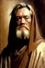 Placeholder: portrait of Obi-Wan Kenobi by Leonardo Da Vinci